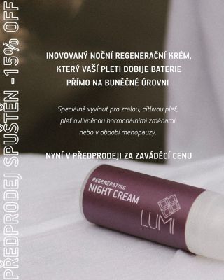 Novinka, která vaší pleti dobije energii... a to doslova! 🪫🔋Ulovte si noční regenerační krém s inovativní složkou Olea...