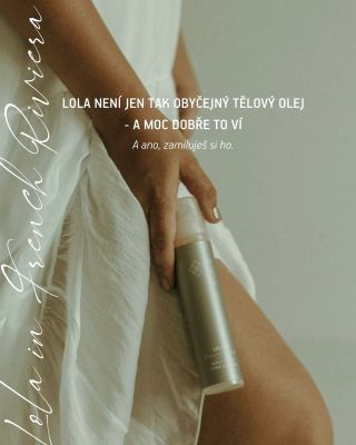 Léto si v sobě můžeš nést navždy. Díky novému tělovému oleji Lola in french riviera se ti léto vrátí pokaždé, kdy se tento...
