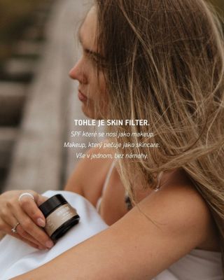 ✨ Je tady. A stojí za to. Nový Skin Filter SPF 30+ – spojení make-upu a péče o pleť v jednom kroku. Chrání, zkrášluje,...
