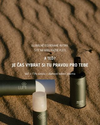 Všechny LUMI sady můžeš až do 18.12. pořídit s výjimečnou 15% slevou a navíc ti je dárkově zabalíme 🎁 tak která bude ta...